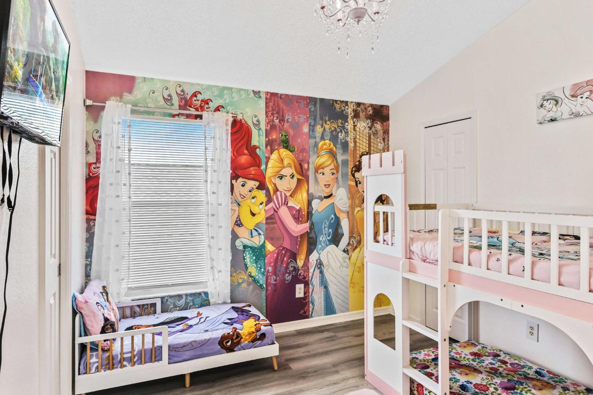 Beautiful 5Br 4 Baths Themed Home Near Disney And Universal, Private Pool, Gameroom, Baby Crib And More Kissimmee Eksteriør bilde