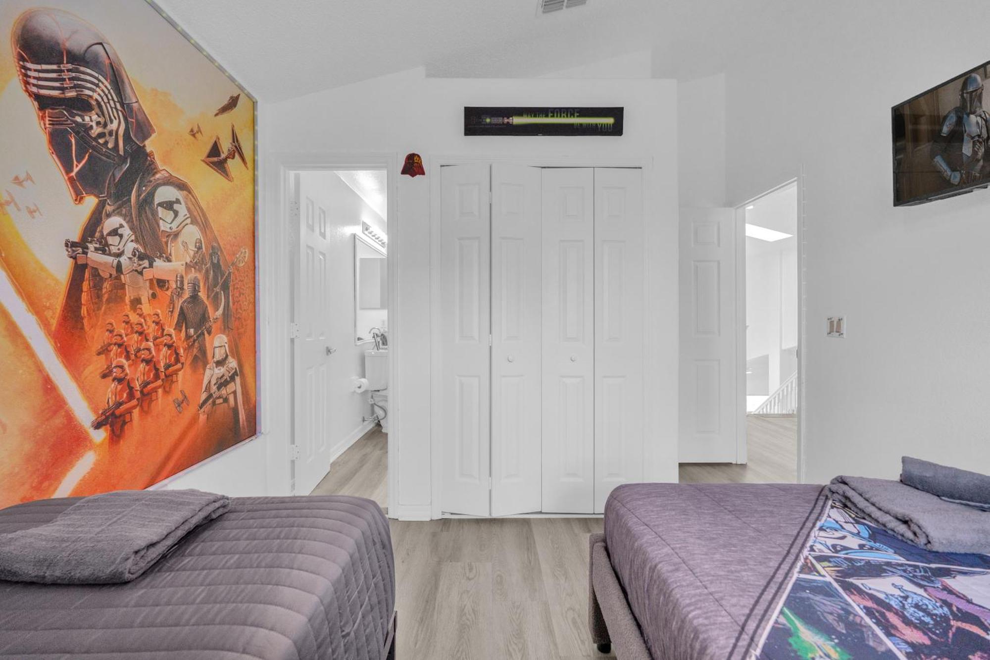 Beautiful 5Br 4 Baths Themed Home Near Disney And Universal, Private Pool, Gameroom, Baby Crib And More Kissimmee Eksteriør bilde